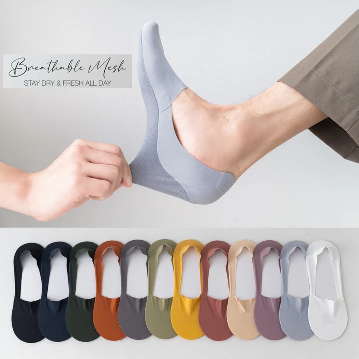 Anti Slip Ice Silk Cozy Socks