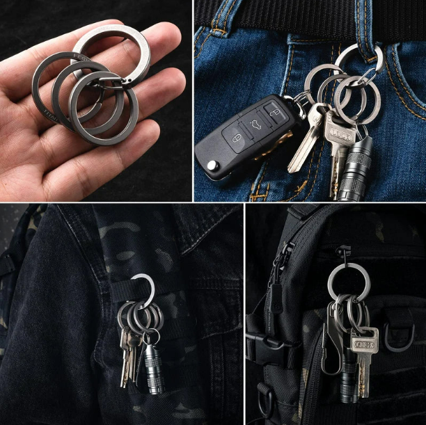 Carabiner Keychain Clip