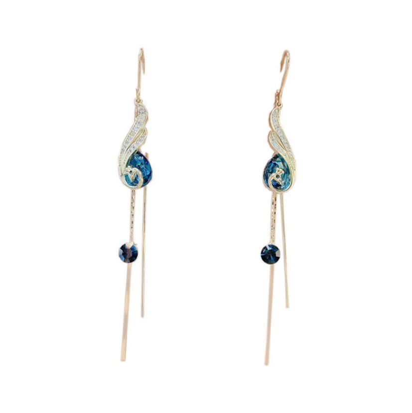 Peacock Earrings