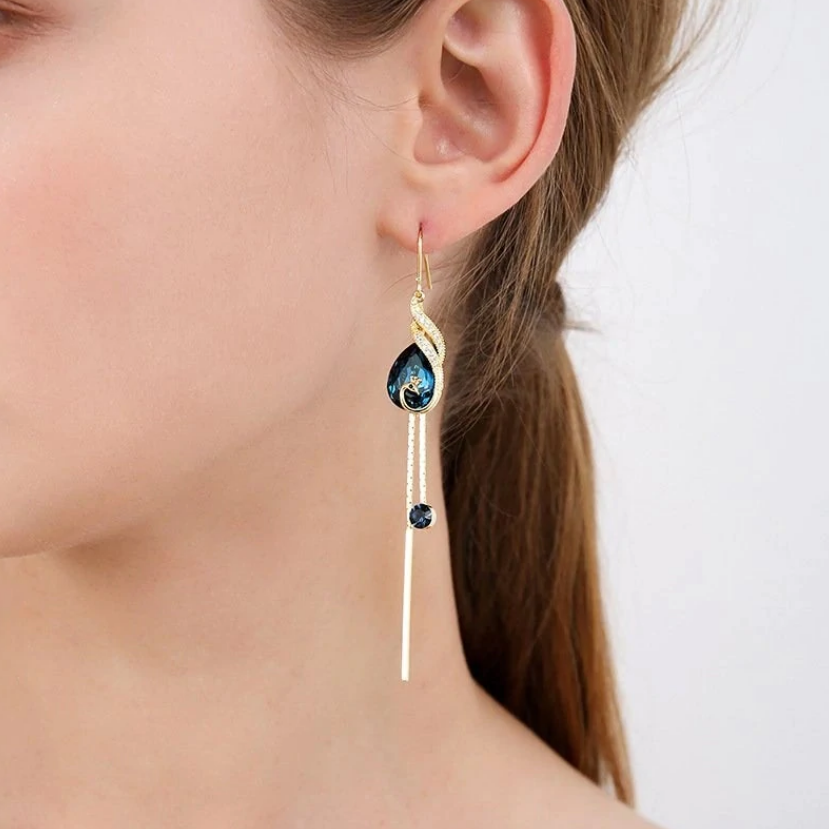 Peacock Earrings