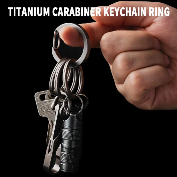 Carabiner Keychain Clip