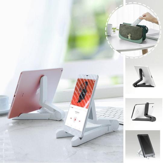 Foldable Tablet Holder-Multi-angle adjustable