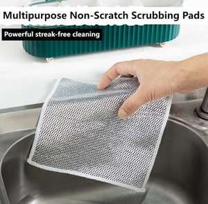 Multipurpose Wire Dishwashing Rags for Wet and Dry