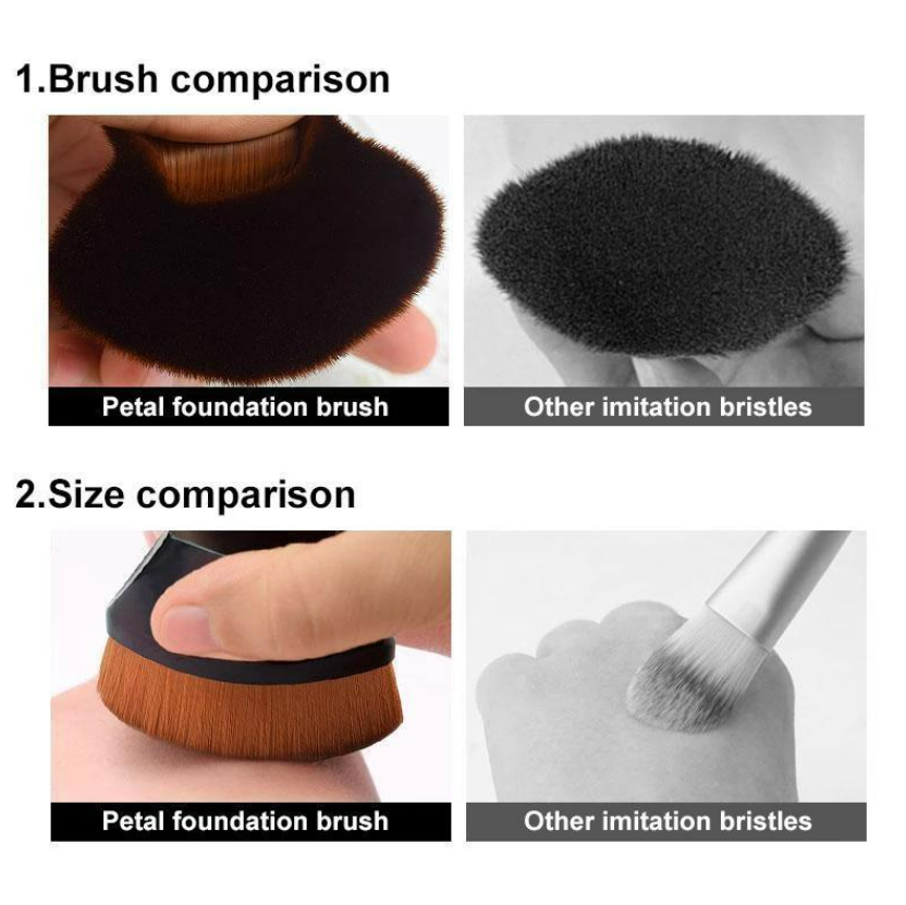 High-Density Seamless Foundation Brush