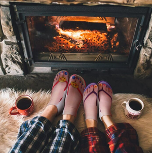 Manicure Print Socks