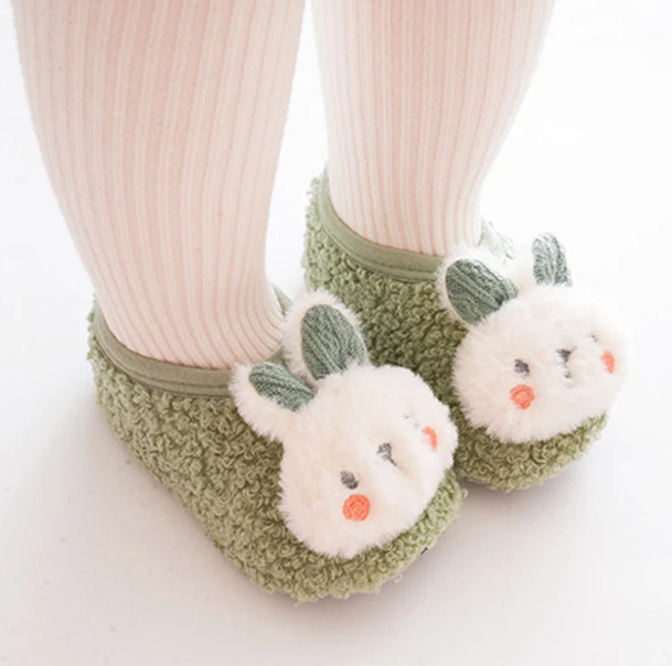 Cute Fur Baby Sock Shoes