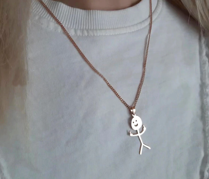 Funny Doodle Necklace