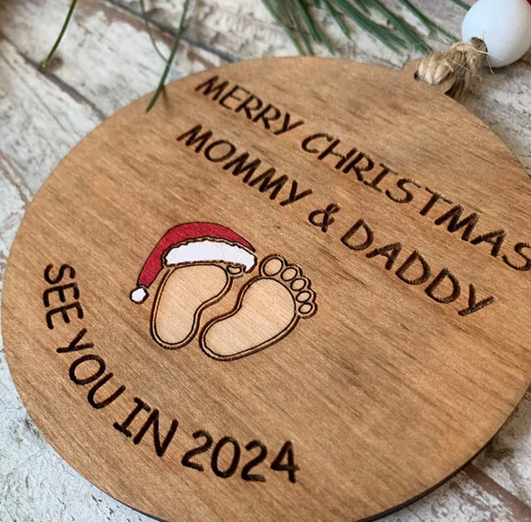 See You in 2024 Christmas Tree Ornament