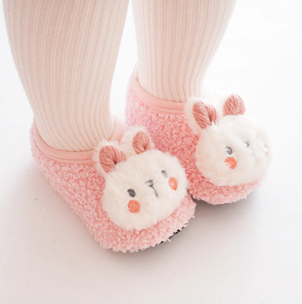 Cute Fur Baby Sock Shoes