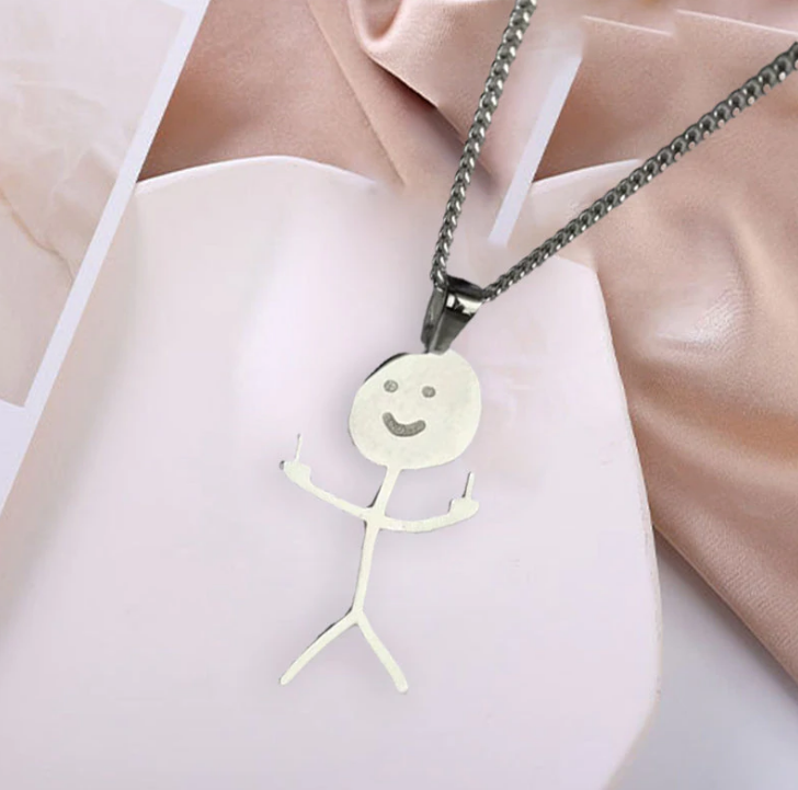 Funny Doodle Necklace