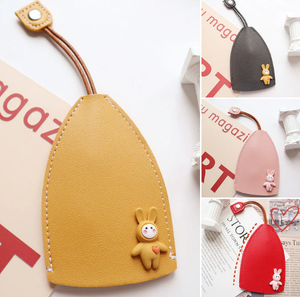 Cute PU Leather Key Bag