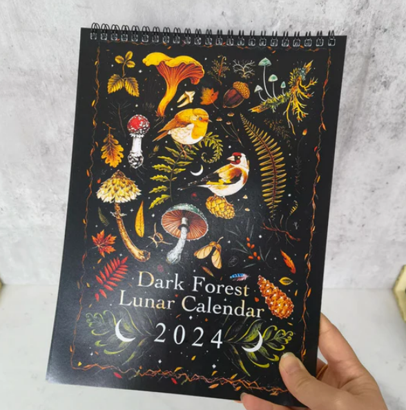 2024 Dark Forest Lunar Calendar