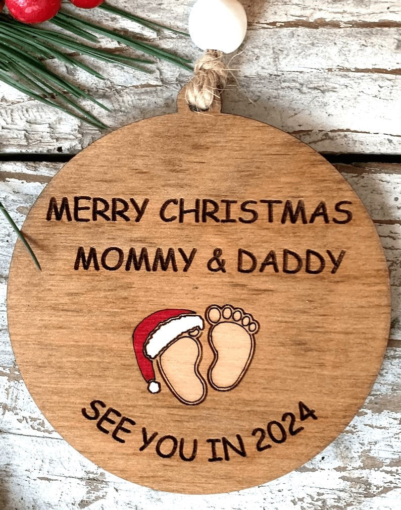 See You in 2024 Christmas Tree Ornament